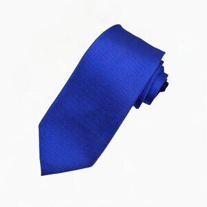 Vintage Blue Tommy Hilfiger 100% Silk Tie 63" x 3" #365